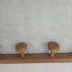Coat rack with 5 hooks