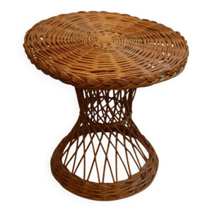 table basse en osier