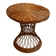 Wicker coffee table