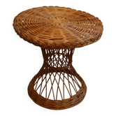 Wicker coffee table
