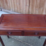 Mahogany console, 1970s