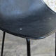 Black shell chair Pierre Guariche for Meurop 1960s