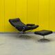 Ekornes Stressless recliner with Ottoman - 1970s Scandinavian Design