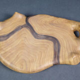 Grandjean Jourdan free-form tray - Faux-bois mat Vallauris