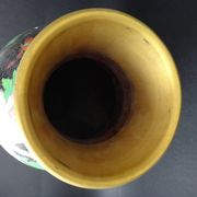 Vase en émaux cloisonné chinois papillons