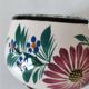Breakfast cup HB Quimper – earthenware with rich Breton and floral decoration