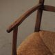 Wood and straw armchair, Popular Art, Auvergne, around 1900