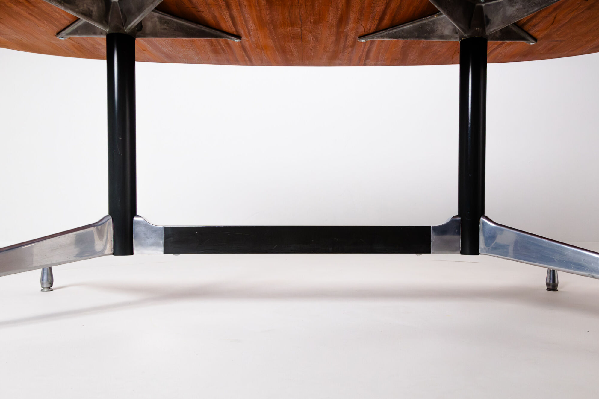 Table à manger Eames en palissandre par Herman Miller, années 1960