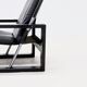 Brutalist Adjustable Lounge Chair by Sonja Wasseur 1970s
