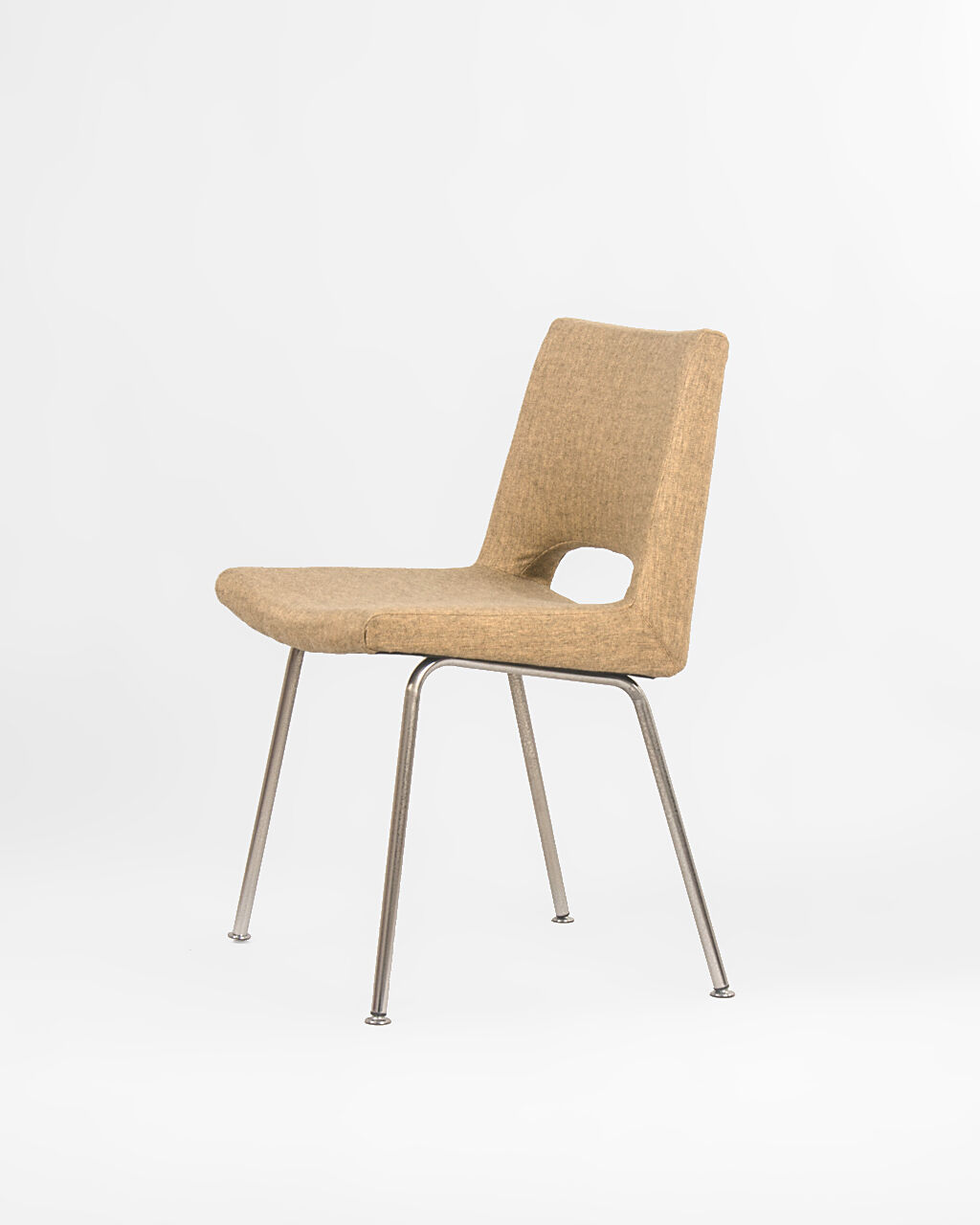 Set of 4 upholstered chairs, 1960's, France