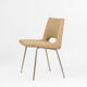 Set of 4 upholstered chairs, 1960's, France