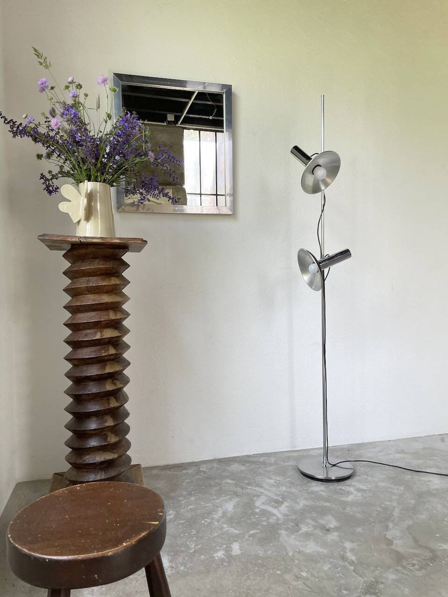 Lampadaire style Alain Richard vers 1970