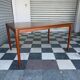 Table danoise en teck HW Klein pour Bramin