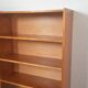 Vintage display cabinet in wood veneer, 1950s-1960s.