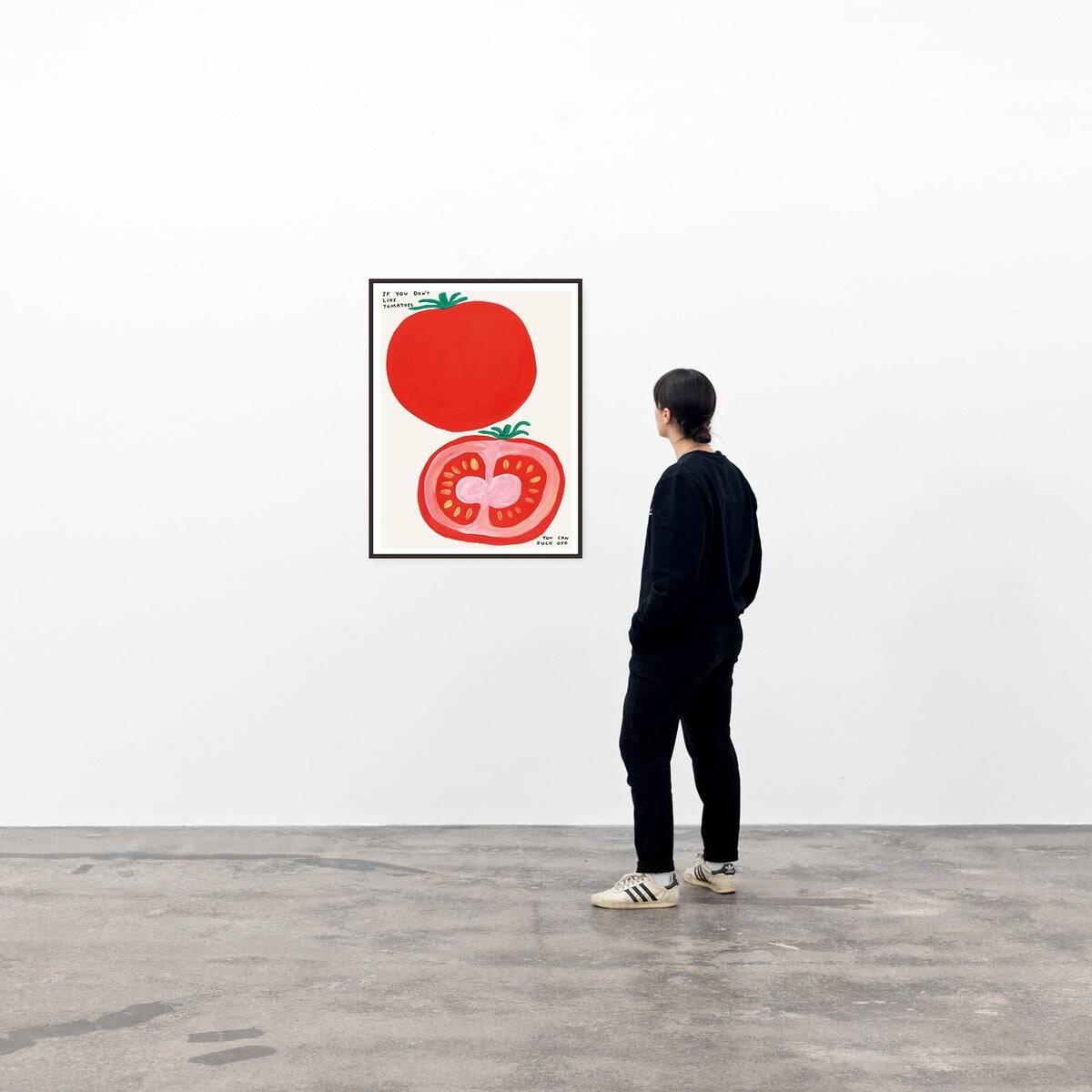 David Shrigley, Si vous n'aimez pas les tomates, 2020