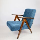 Vintage classic armchair like VAR grey - blue jeans