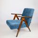 Vintage classic armchair like VAR grey - blue jeans