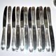 LCF set of 36 silver cutlery for starters and desserts, 1950s design Le Couvert Français