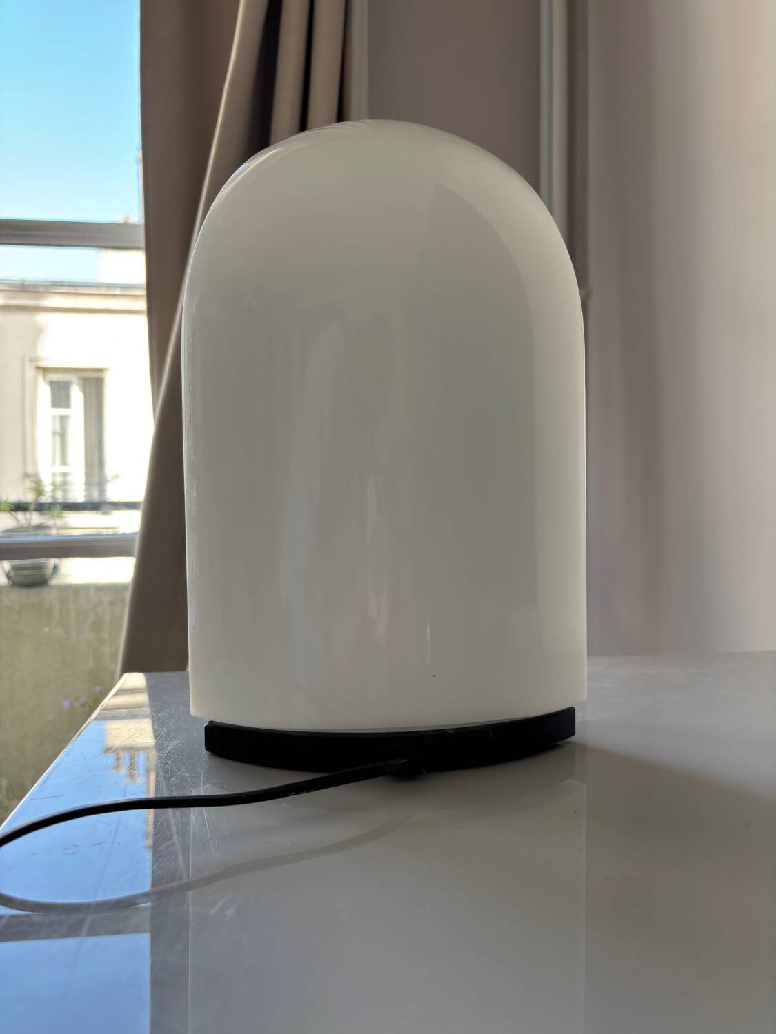 Mid-Century Leucos Tiki 33 Table Lamp in Murano Glass by Kazuhide