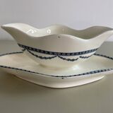 Salins iron clay sauceboat, Vincennes model