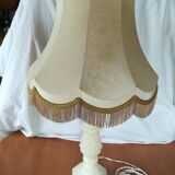 Alabaster table lamp