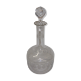 1970 engraved liquor carafe