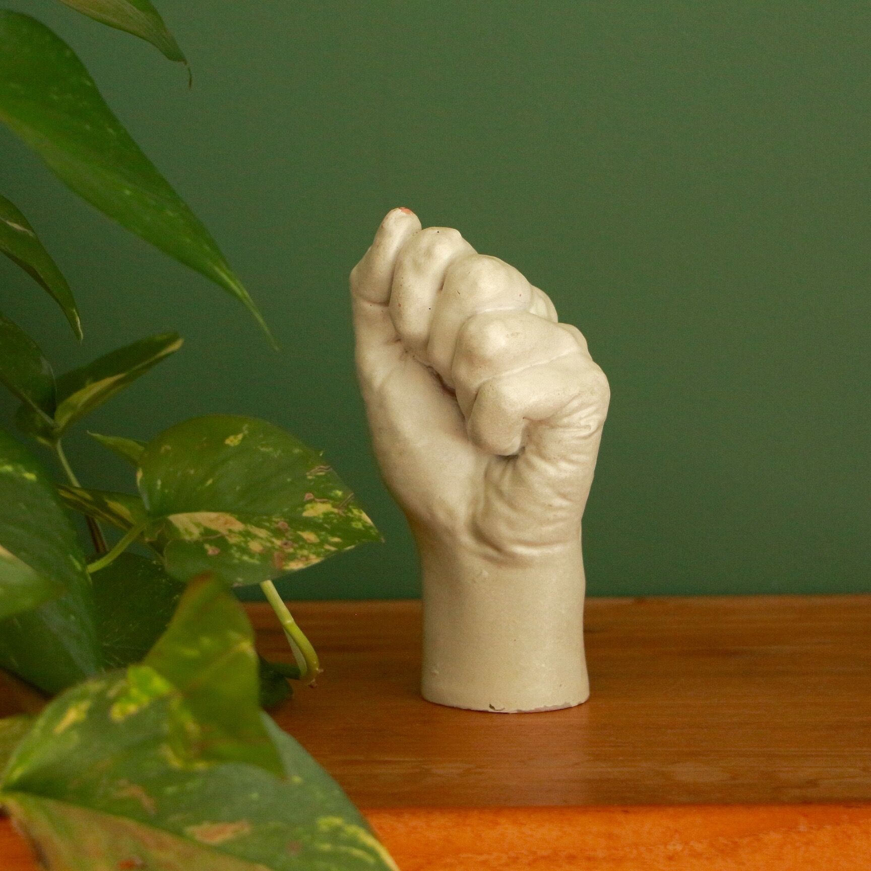 Old mannequin hand