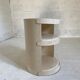 White thick lasked cardboard shelf, Jean-Louis AVRIL - 1960