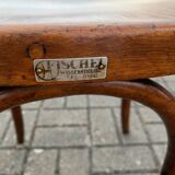 Set of 6 mismatched bistro chairs
