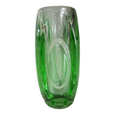 Vase vintage en verre très original