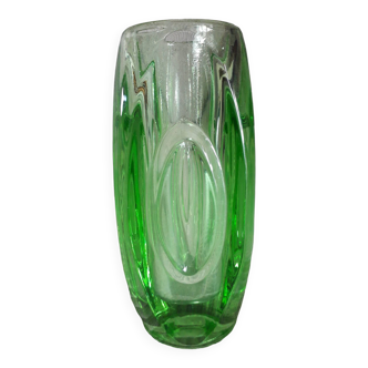 Vase vintage en verre très original