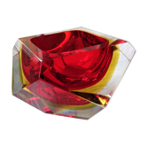 Empty Pocket Murano glass ashtray Sommerso