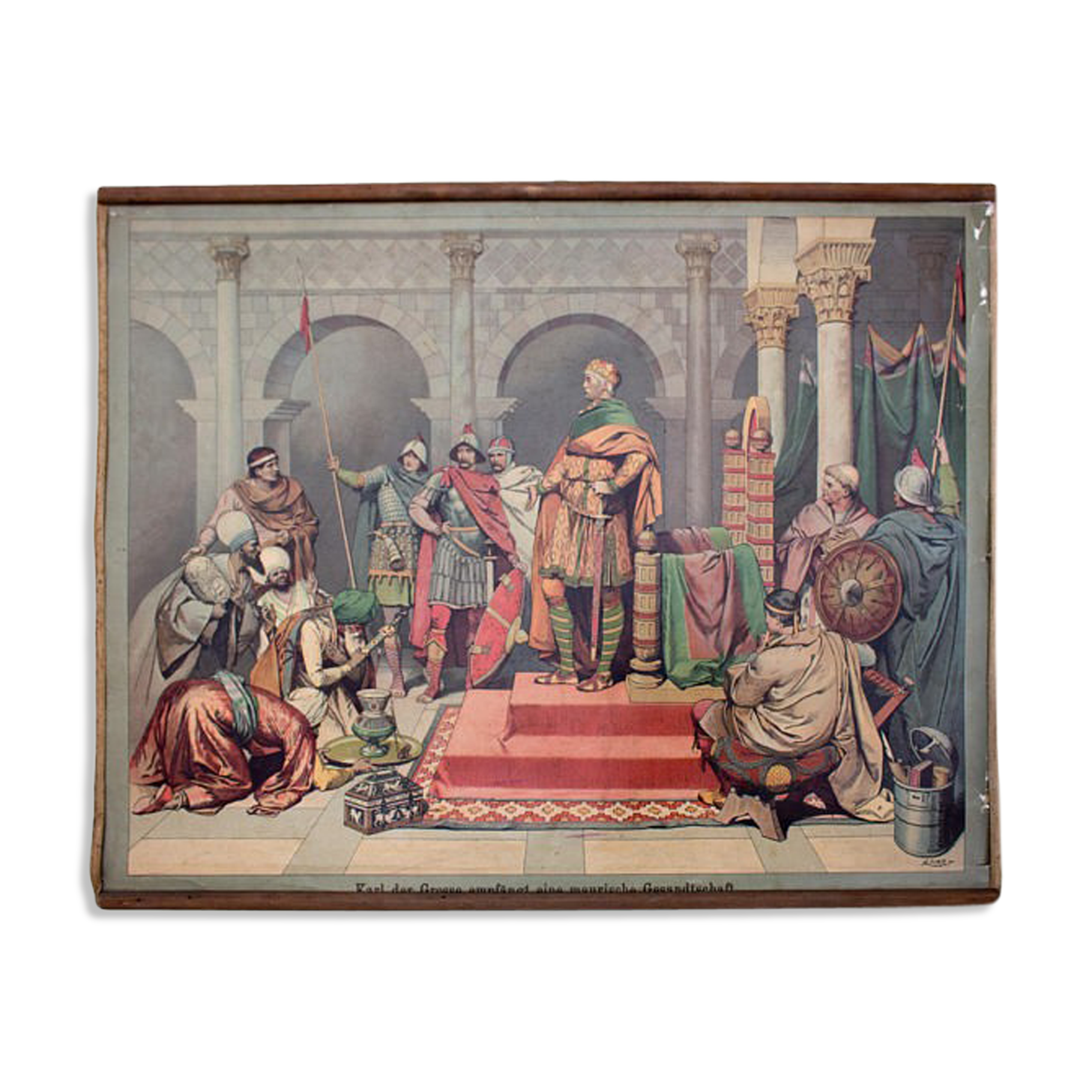 Karl the big, educational painting, 1929