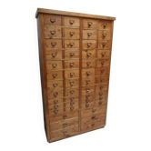 Vintage apothecary cabinet with 50 drawers