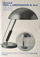 Karl Trabert's office bauhaus lamp, 1930, restored