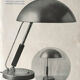 Lampe bauhaus de bureau de Karl Trabert, 1930, restaurée