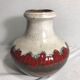 Old Scheurich glazed ceramic jug, 70's