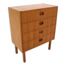 Scandinavian teak chest of drawers, Sweden, 1960