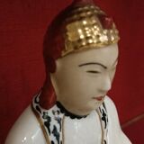 Night light art deco porcelain Limoges Charles serpault Buddha perfume burner