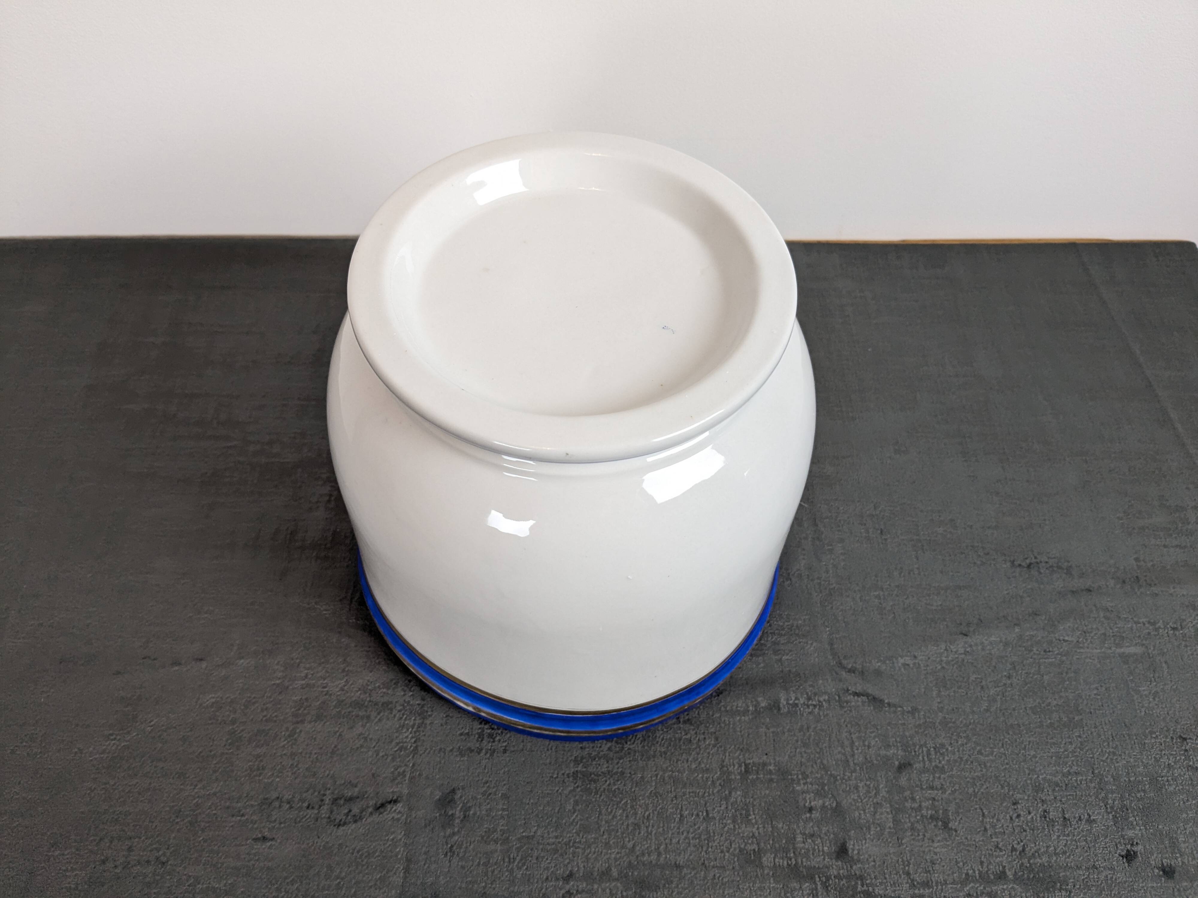 Cache pot vintage en céramique