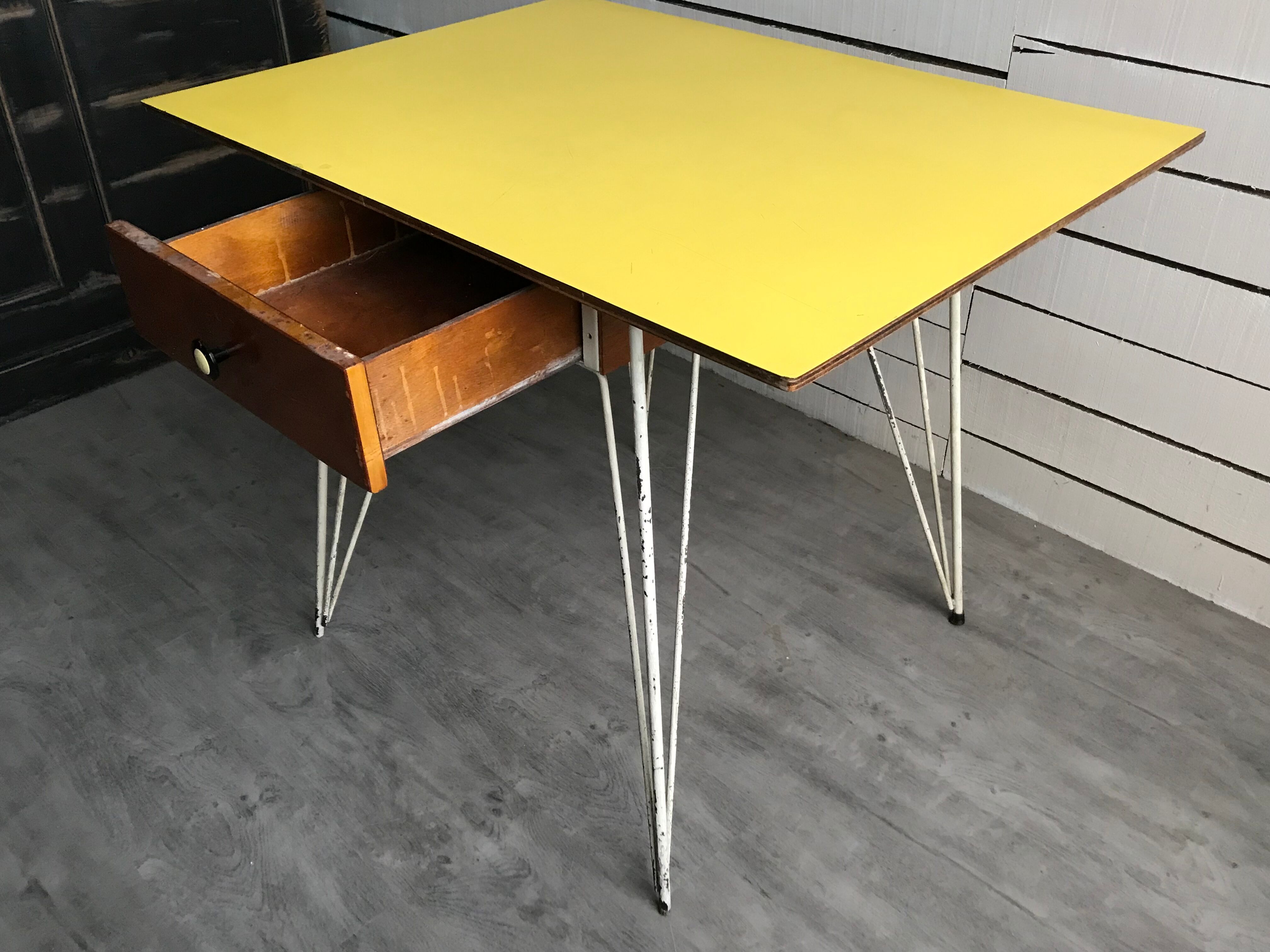 Table vintage Formica Eiffel