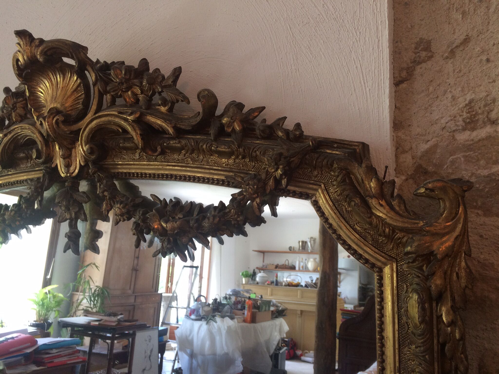 Louis XV mirror - 177x120cm