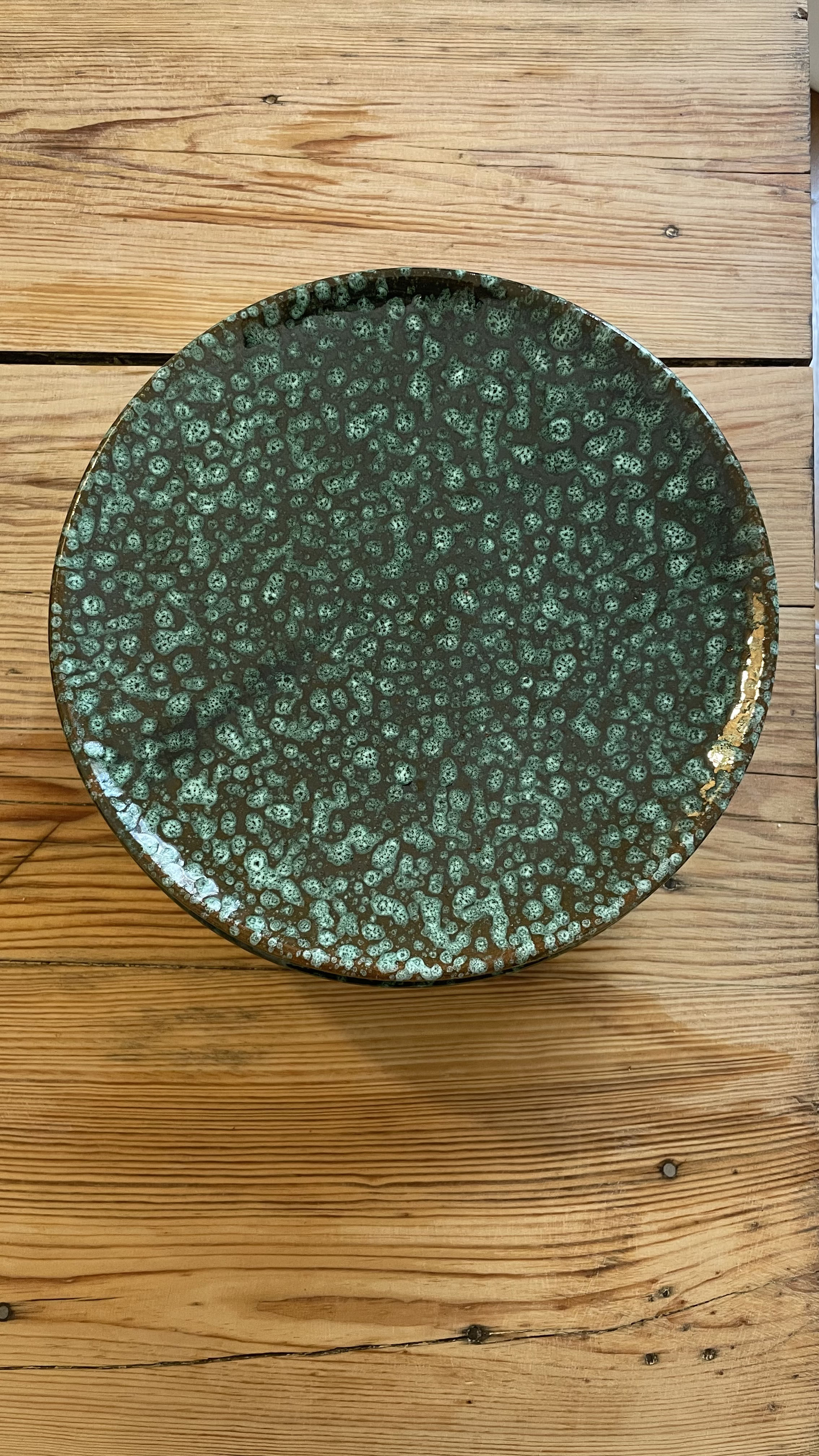 6 ceramic dessert plates