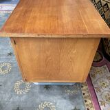 Schoolmaster's desk with armchair
