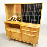 Vintage Czech design cocktail bar by Bohumil Landsman for Jitona