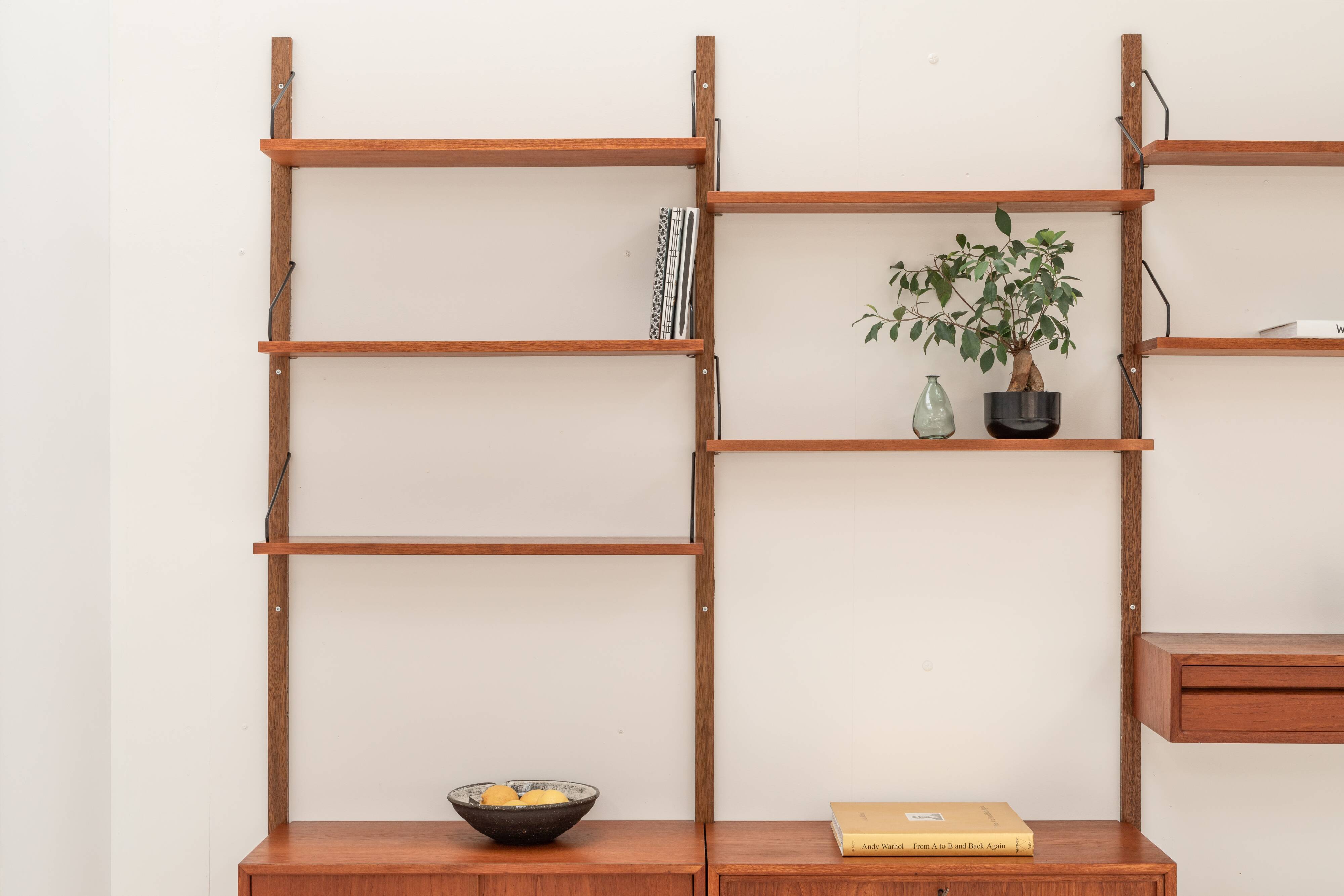 3-column wall unit by Poul Cadovius
