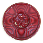 Dessous de plat cannetons vintage bordeaux et liseré doré