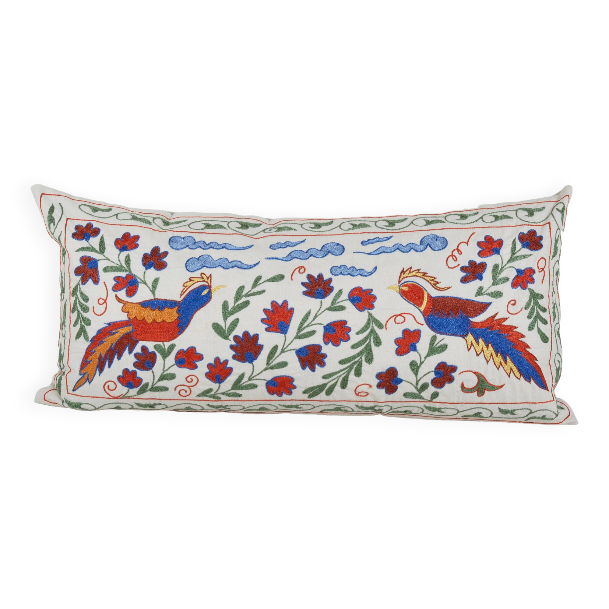 Turkish Suzani cushion cover