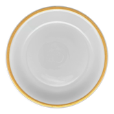 Hollow plates Limoges gold border