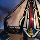 Tiffany style lamp, stained glass, art nouveau